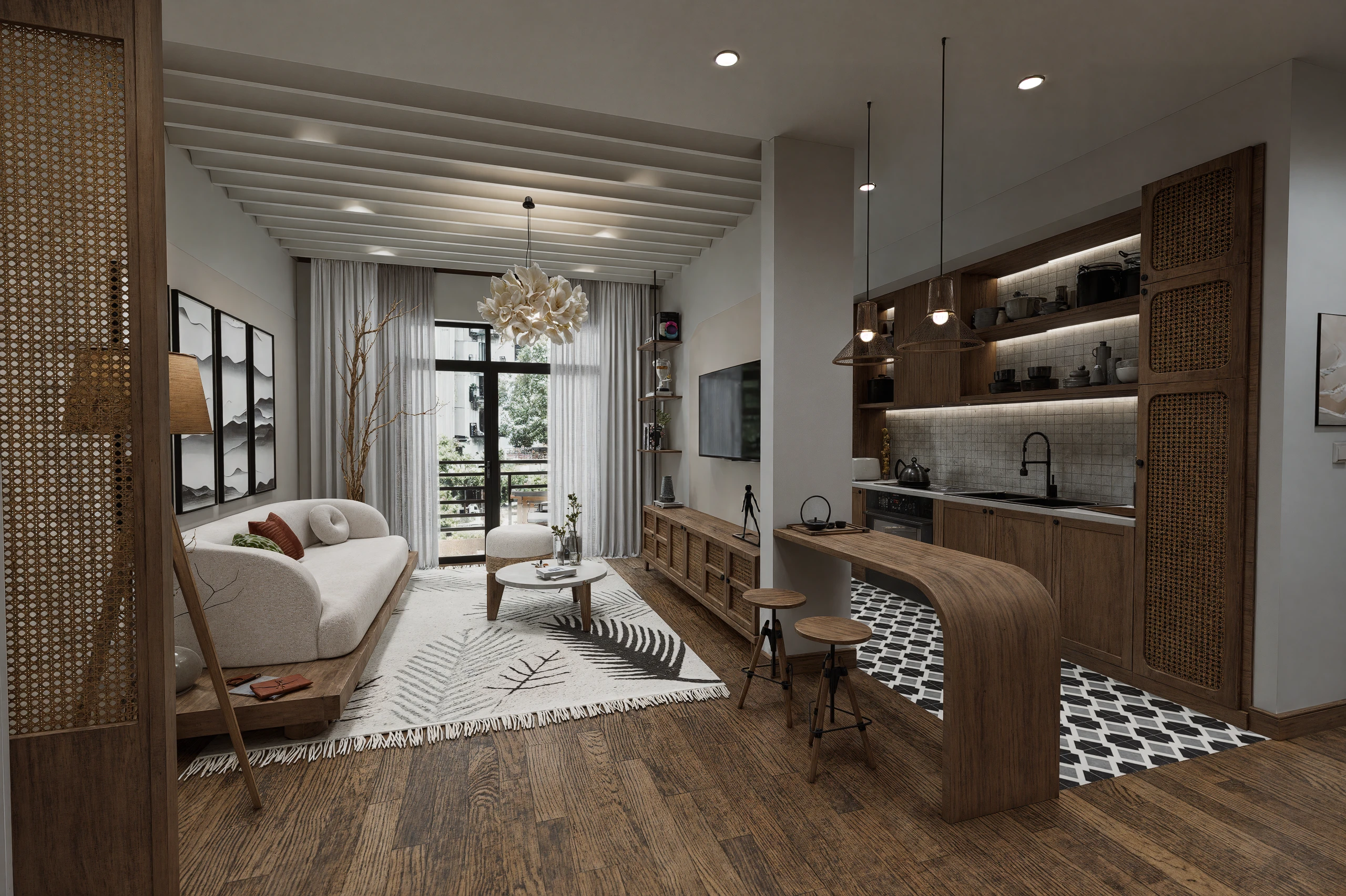 Wabi Sabi appartement