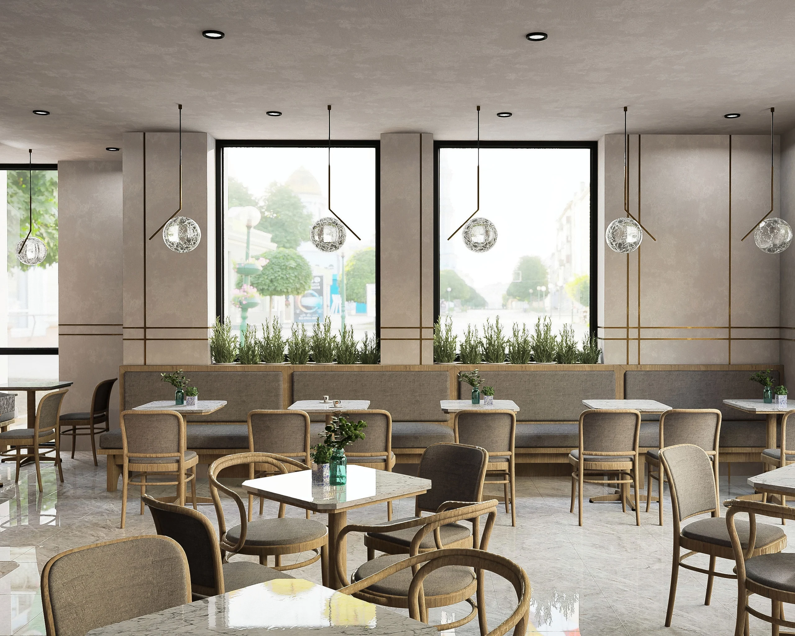 Aménagement d’un Café