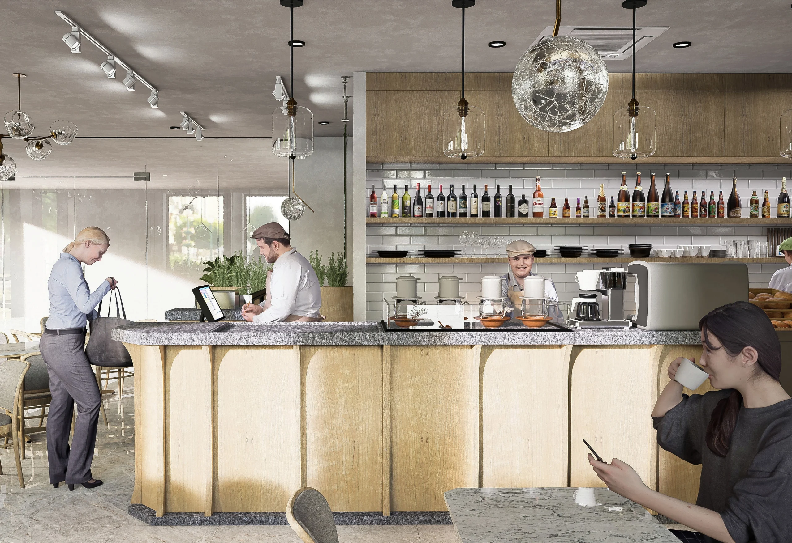 Aménagement d’un Café